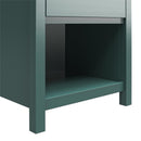 Haven - 1 Drawer Nightstand - Green by HouseOfZazla