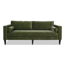 Nicholi - Mid-Century Modern Sofa - Olive Green by HouseOfZazla