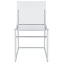 Hartsell - Dining Side Chair (Set of 2) - Chrome