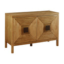 Accent Cabinet With Adjustable Shelves - Natural by HouseOfZazla