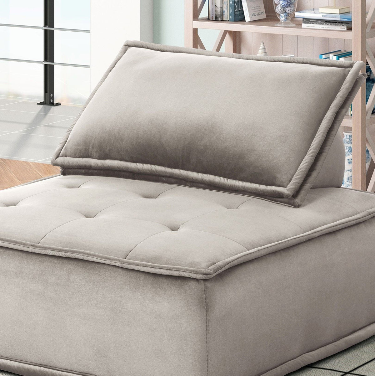 Anna - Armless Lounge Chair, photo 10 of 14