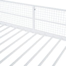 Bunk Bed With 5 Tier Shelves