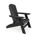 Adirondack Chair Sturdy HDPE Poly Lumber For Poolside, Patio, And Garden Relaxation by HouseOfZazla