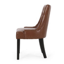 Cheney Contemporary Dining Chair Tufted Upholstery (Set of 2) by HouseOfZazla