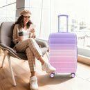 20'/24'/28' 3-Piece PC Spinner Wheel Luggage Set