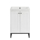 James Martin Chianti 24" Single Bathroom Vanity, Glossy White