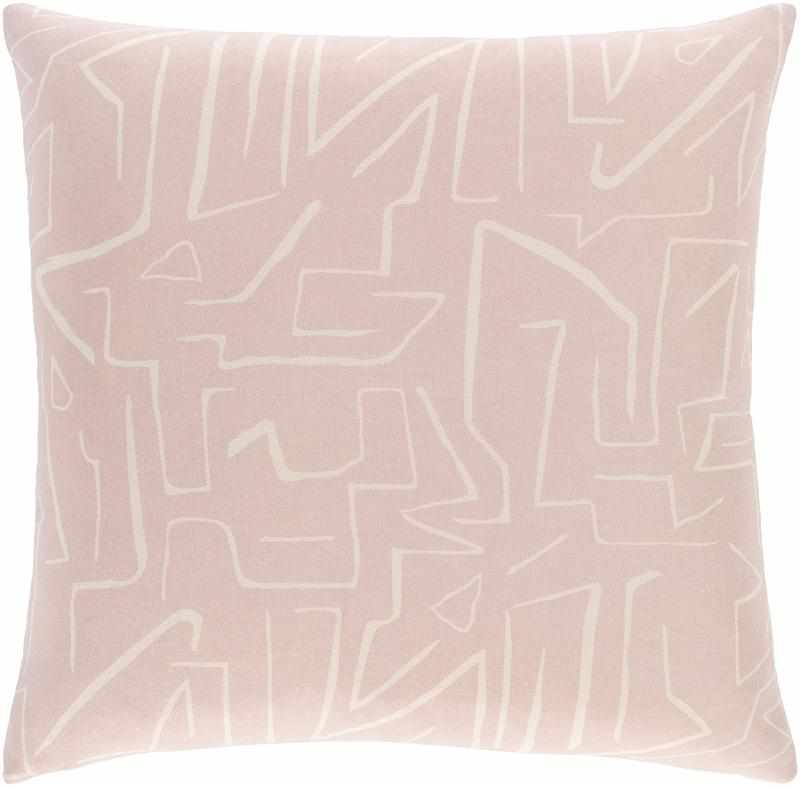 Anzegem Pale Pink Pillow Cover