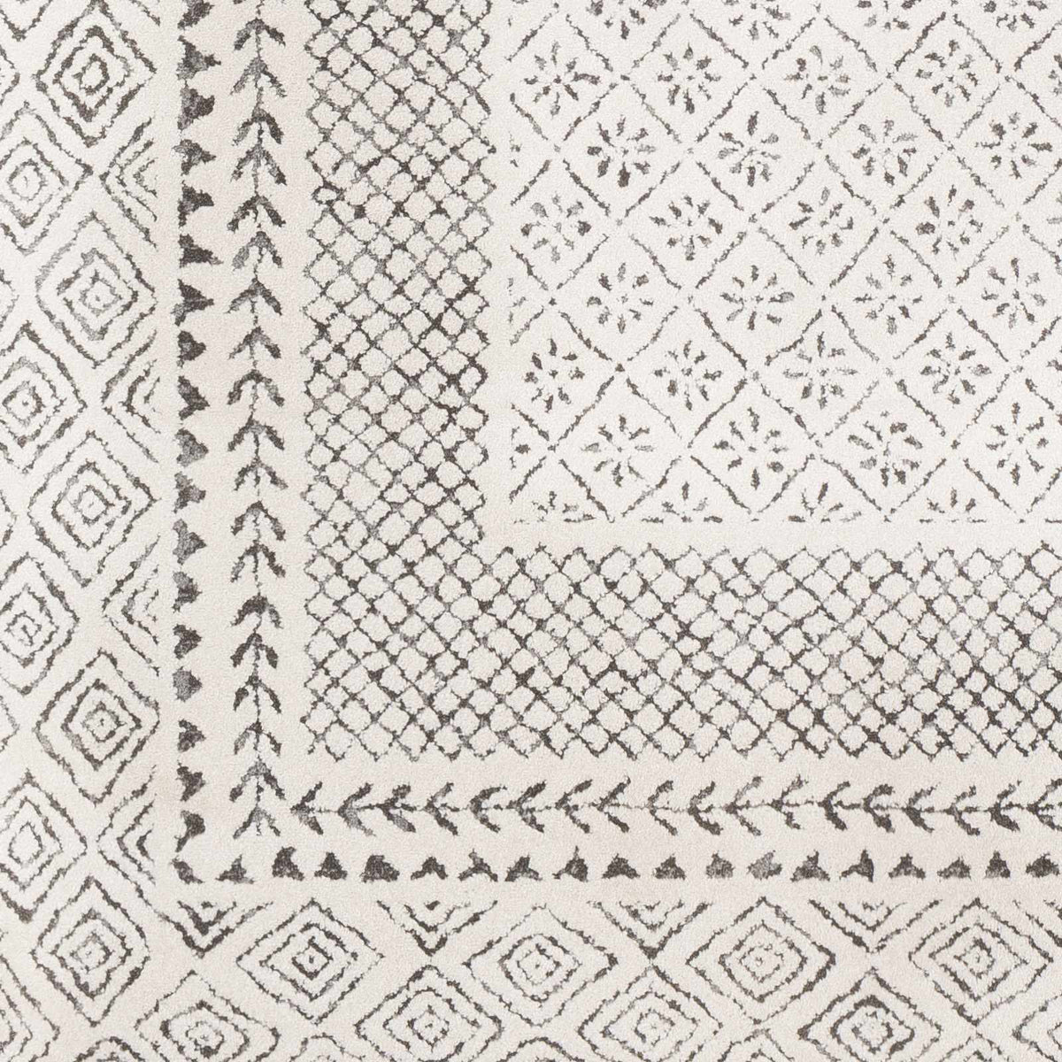 Burdette Soft Neutral Rug, sample swatch