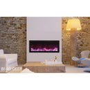 Amantii 40 Inch Panorama Slim BI-40-SLIM-OD Linear Indoor or Outdoor Electric Fireplace