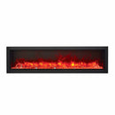 Amantii Panorama BI-60-DEEP-OD Deep 60 Inch linear Indoor or Outdoor Electric Fireplace
