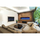 Amantii Panorama BI-72-DEEP-OD Deep 72 Inch linear Indoor or Outdoor Electric Fireplace