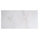 Bianco Crystal Polished Marble Look Porcelain Tiles 12x24