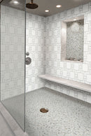 MSI Bianco Dolomite Alana Polished Mosaic