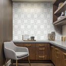 MSI Bianco Dolomite Alana Polished Mosaic