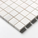 Bianco Dolomiti Honed 1x1 Marble Mosaics 12x12