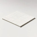 Bianco Dolomiti Honed 5/8x3 Marble Mosaics 12x12