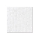 Bianco Dolomiti Honed Staggered Joint 5/8x5/8 Marble Mosaics 12x12