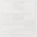 Bianco Dolomiti Honed Marble Tiles 12x12
