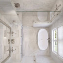 Bianco Dolomiti Honed Marble Tiles 12x24