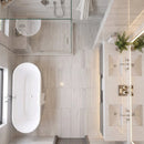 Bianco Dolomiti Polished Marble Tiles 12x24