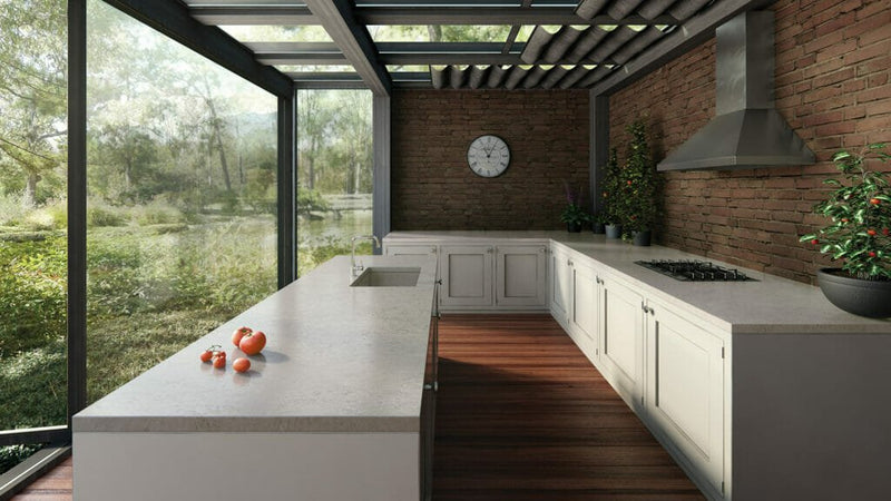 Bianco Drift Caesarstone
