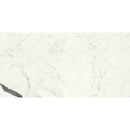 Bianco S Polished Marble Look Porcelain Tiles 12x24