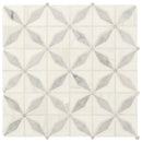 MSI Bianco Starlite Polished Marble Mosaic Tile 12"x12"