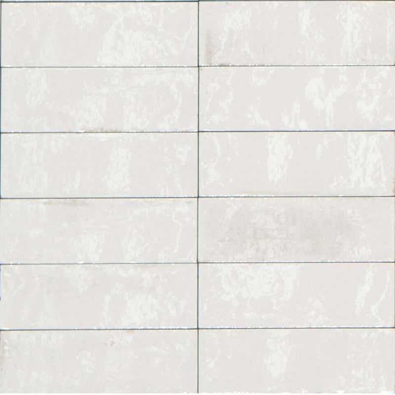 Gleeze Bianco Glossy Porcelain 3"x8"