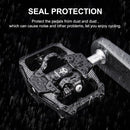 Bicycle Lock Pedal 2 In 1 With Free Cleat For Road Bikes Aluminum Anti-slip Sealed Bearing Lock Accessories Bike Clip In Pedals Cleats Included Suitable For Spin Bike Exercise Bike Indoor Bike