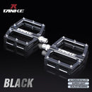 Bicycle pedals Ultralight Aluminum Alloy Colorful Hollow Anti-Skid Bearing Mountain Bike Foot pedal Pedals Aluminum Road Bike Pedals Sealed Bearing Bicycle Lightweight Platform Flat Pedals For Road Bikes
