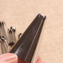 Big size russian pastry nozzles kitchen cake decorating set by Decorbites