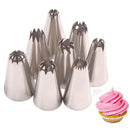 Big size russian pastry nozzles kitchen cake decorating set by Decorbites
