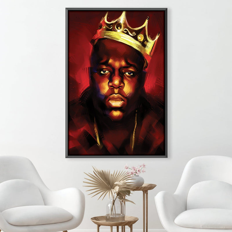 Biggie King Canvas