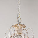 Billiter 6 Light Wood Gray Chandelier