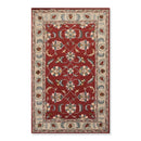 5' x 8' Handmade 100% Wool Traditional Oriental Area Rug Plum