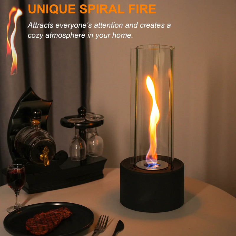Cylindrical Bioethanol Vented-Free Fireplace, photo 4 of 6