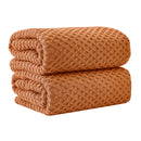 Cotton Diamond Waffle Weave Bath Towel Set - Grayson Collection by Great Bay Home