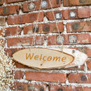 Birch Wood Solid Wood Sign Board