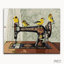Bird Art Sewing Machine