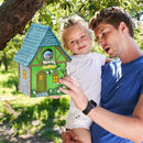 GobekUsa Bird Lover's Outdoor Hanging Resin Birdhouse
