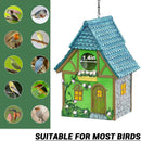 GobekUsa Bird Lover's Outdoor Hanging Resin Birdhouse