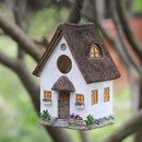 GobekUsa Bird Lover's Outdoor Hanging Resin Birdhouse