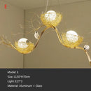 GobekUsa Bird's Nest LED Pendant Light for Dining Room, Cafe, Bar, Restaurant Decor