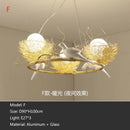 GobekUsa Bird's Nest LED Pendant Light for Dining Room, Cafe, Bar, Restaurant Decor