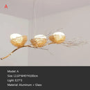 GobekUsa Bird's Nest LED Pendant Light for Dining Room, Cafe, Bar, Restaurant Decor