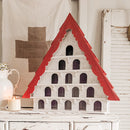 Red Roof Multi Tiered Functional Birdhouse by Decor Steals