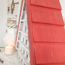 Red Roof Multi Tiered Functional Birdhouse by Decor Steals