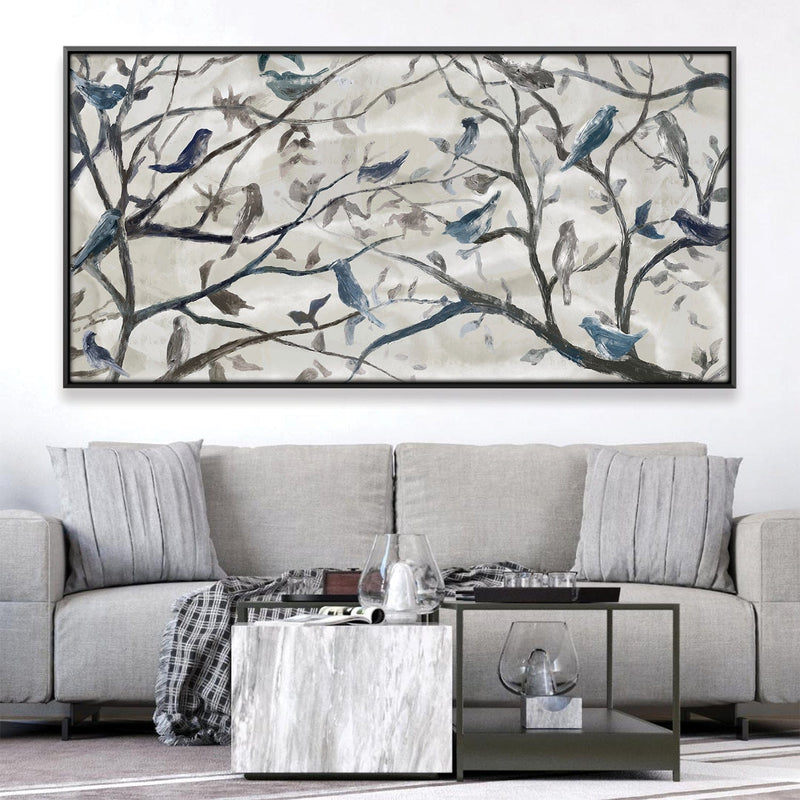 Birds And Branches Canvas