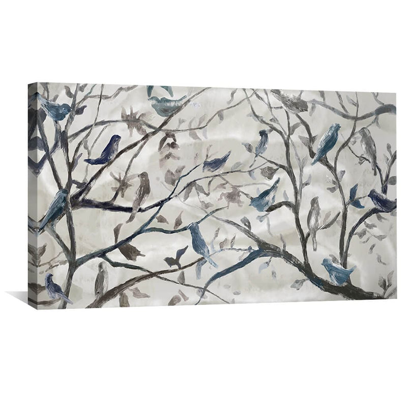 Birds And Branches Canvas