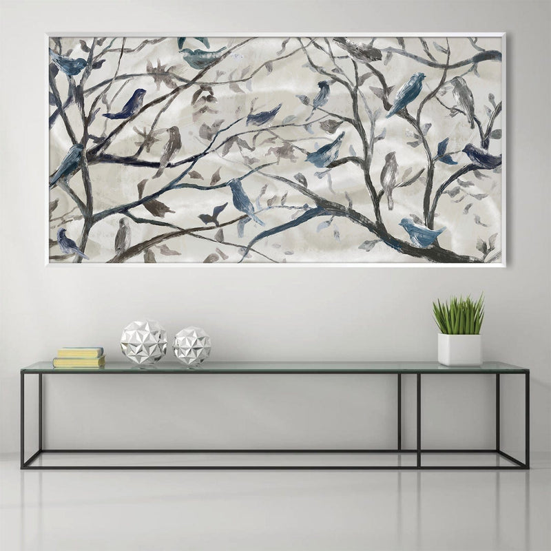 Birds And Branches Canvas